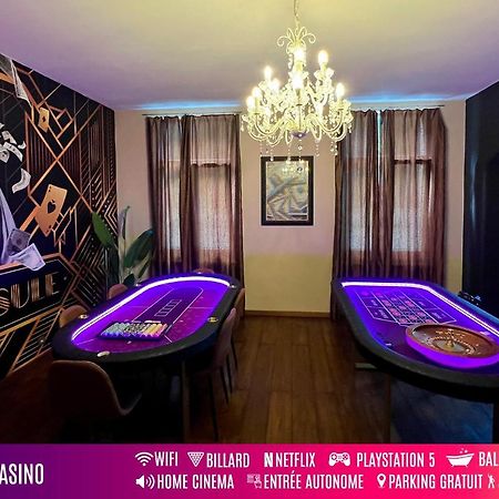 Capsule Casino - Jacuzzi - Billard - Netflix - Console & Jeux Apartment Монс Екстериор снимка